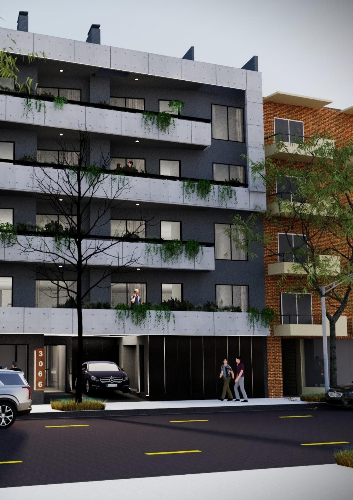 CRISSA 3066 — frente del edificio