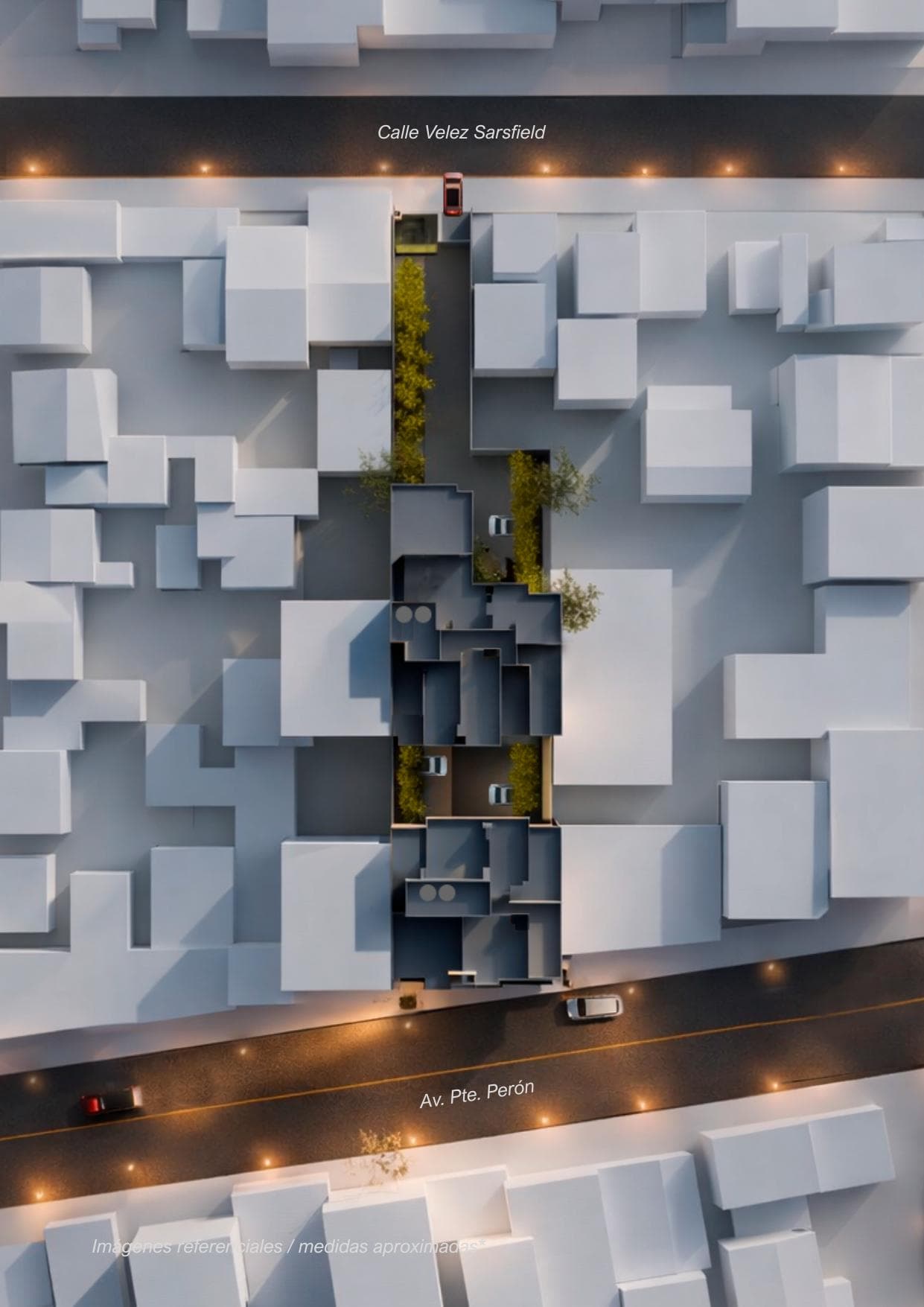 CRISSA 3456 — vista aérea del complejo