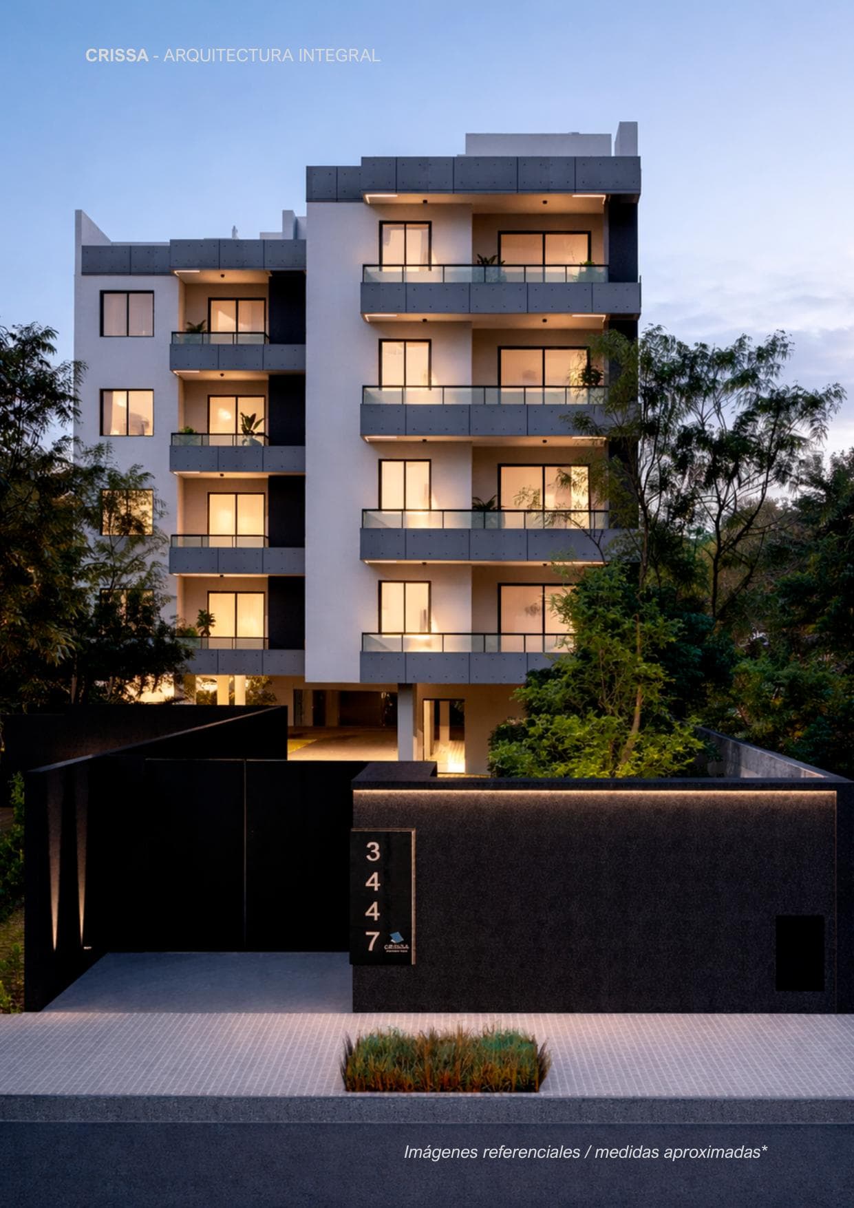 CRISSA 3456 — fachada exterior